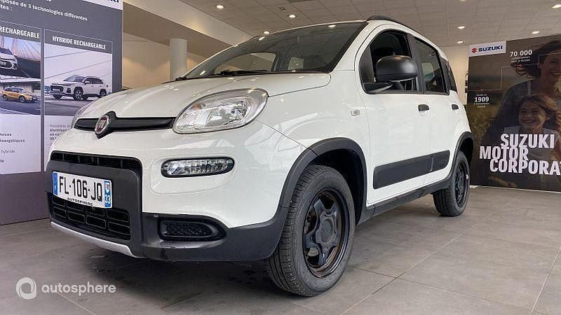 Blanc Utilisé 2019 Fiat Panda 4x4 Wild Citadine | 11 999 € (Prix assez cher) - Image 1/4