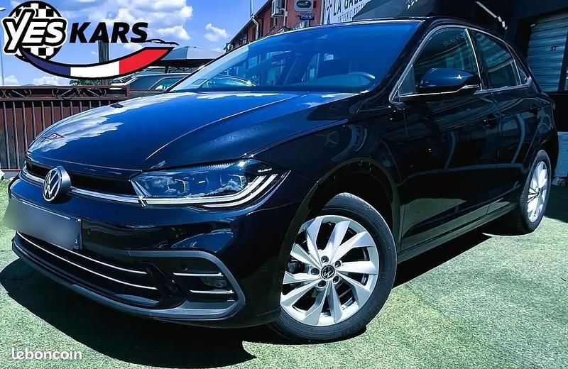 Noir Utilisé 2022 VW Polo Style Citadine | 18 490 € (Bon prix) - Image 1/4