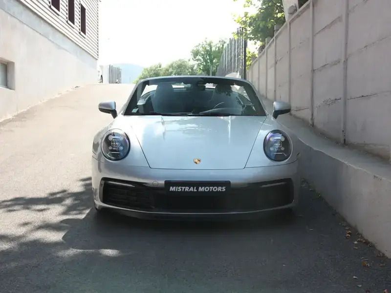 Argent Utilisé 2019 Porsche 911 Carrera S Cabriolet Cabriolet | 139 900 € (Prix juste) - Image 1/4