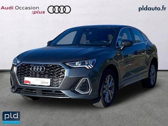 Gris daytona nacré Utilisé 2024 Audi Q3 Sportback S-Line SUV | 44 990 € (Prix juste) - Image 1/4