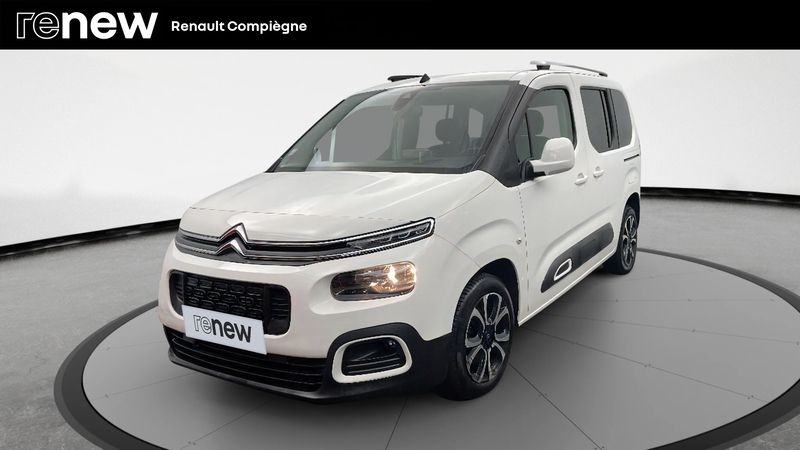 Blanc Utilisé 2021 Citroën Berlingo Shine Monospace | 17 990 € (Prix juste) - Image 1/4