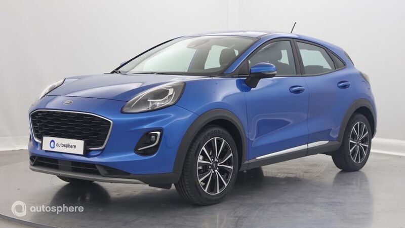 Bleu Utilisé 2021 Ford Puma Titanium SUV | 16 999 € (Prix juste) - Image 1/4