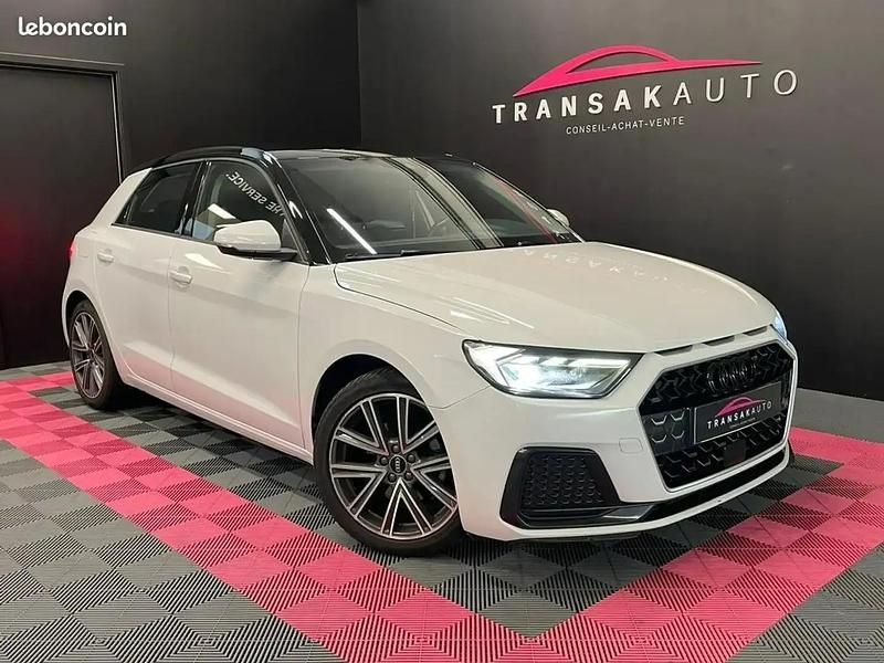 Blanc Utilisé 2021 Audi A1 Advanced Plus Citadine | 19 490 € (Prix juste) - Image 1/4