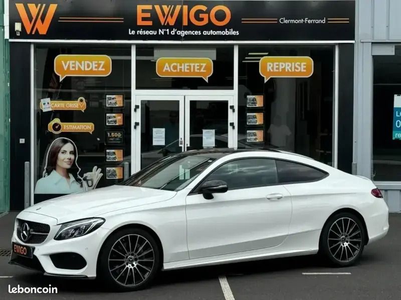 Blanc Utilisé 2017 Mercedes C250 Coupé | 29 990 € (Prix assez cher) - Image 1/4