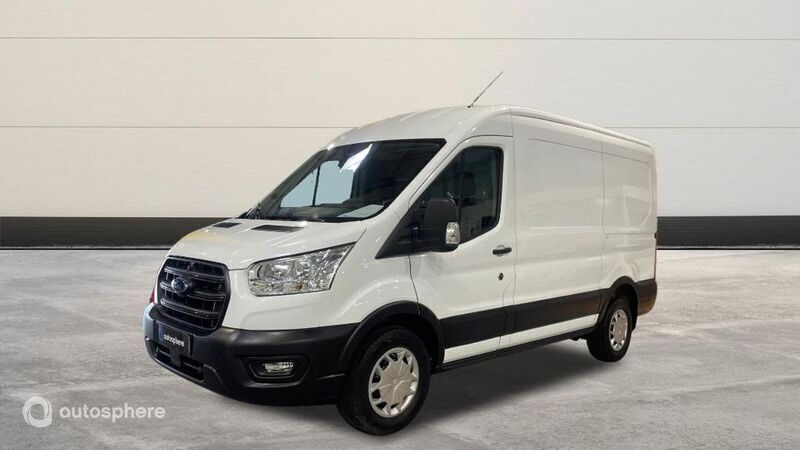 Blanc Utilisé 2022 Ford Transit Business Edition Van | 26 499 € (Prix juste) - Image 1/4