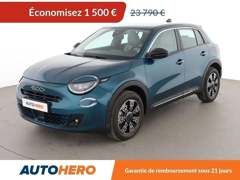 Bleu Utilisé 2024 Fiat 600 SUV | 22 290 € (Bon prix) - Image 1/2
