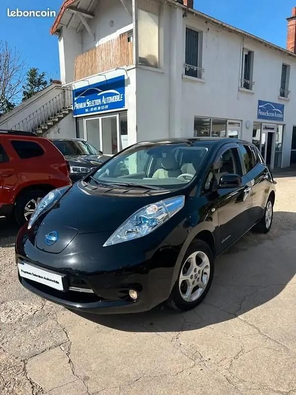 Noir Utilisé 2012 Nissan Leaf Acenta Citadine | 6 490 € - Image 1/4