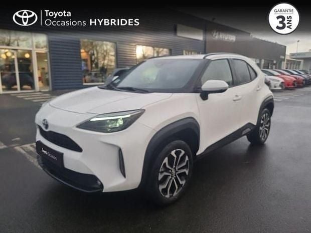 Blanc Utilisé 2022 Toyota Yaris Hybrid Design | 23 480 € (Prix juste) - Image 1/4