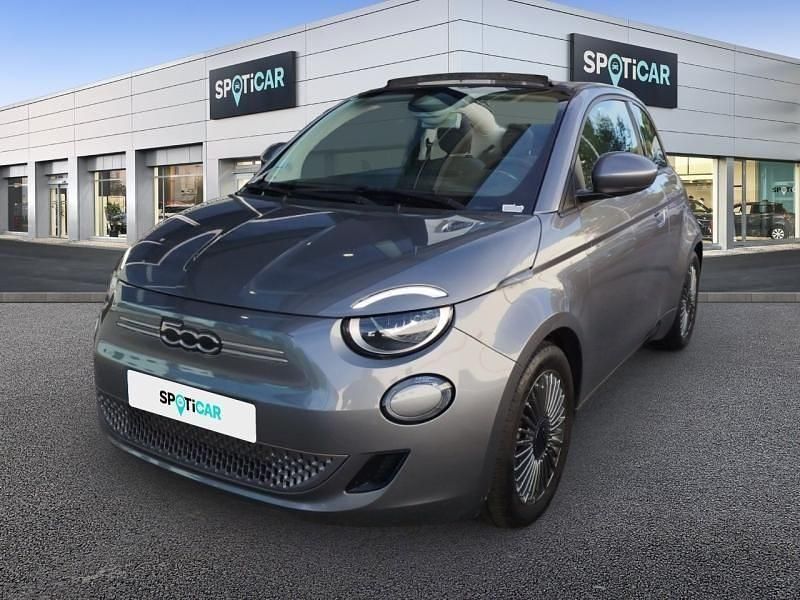 Mineral grey métal Utilisé 2022 Fiat 500e Cabriolet | 16 990 € (Super prix) - Image 1/4