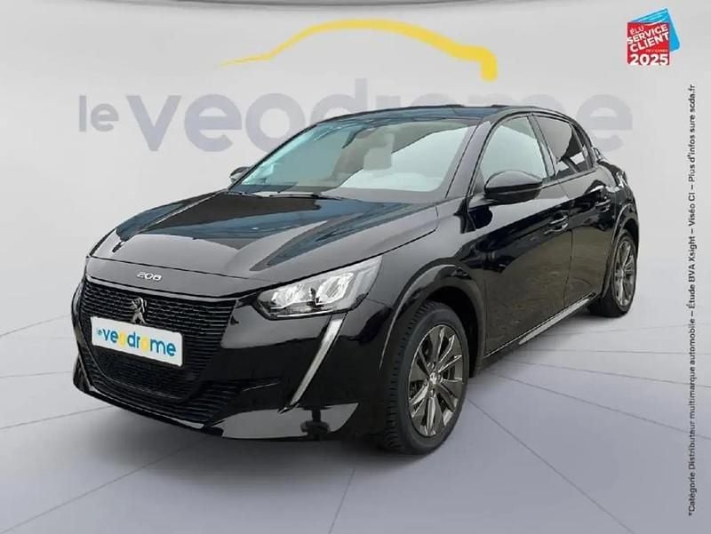Noir Utilisé 2021 Peugeot e-208 Style Citadine | 12 999 € (Bon prix) - Image 1/4