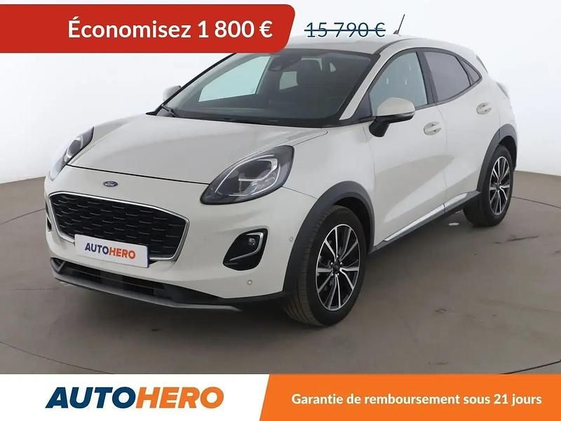 Beige Utilisé 2020 Ford Puma Gen-E Titanium SUV | 13 690 € (Prix juste) - Image 1/2