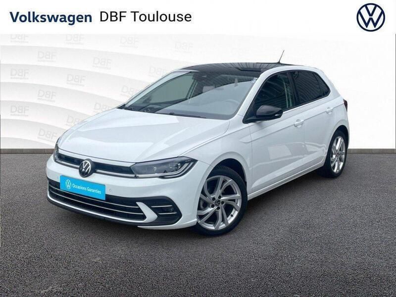 Blanc Utilisé 2021 VW Polo Style Berline | 20 989 € (Prix juste) - Image 1/3
