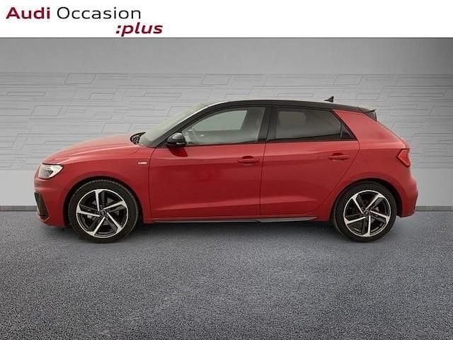 Occasion Audi A1 Sportback S-line plus 116 ch (85 kW) 2025 Rouge progressif métallisé noir mythe métallisé Citadine