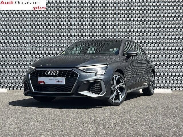 Gris daytona nacré Utilisé 2022 Audi A3 S-Line | 22 390 € (Prix juste) - Image 1/4