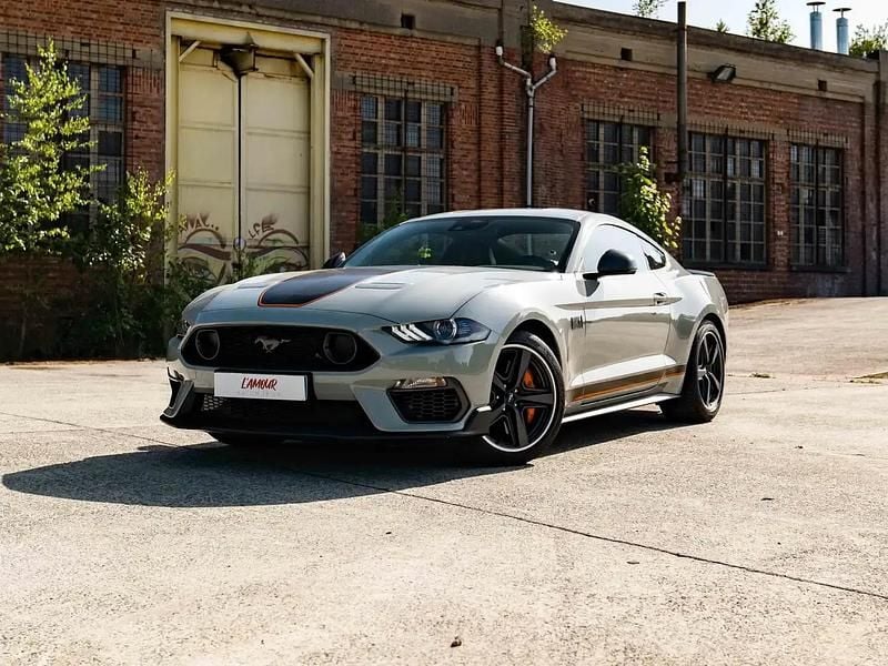 Gris Utilisé 2022 Ford Mustang Fastback Coupé | 84 900 € - Image 1/4