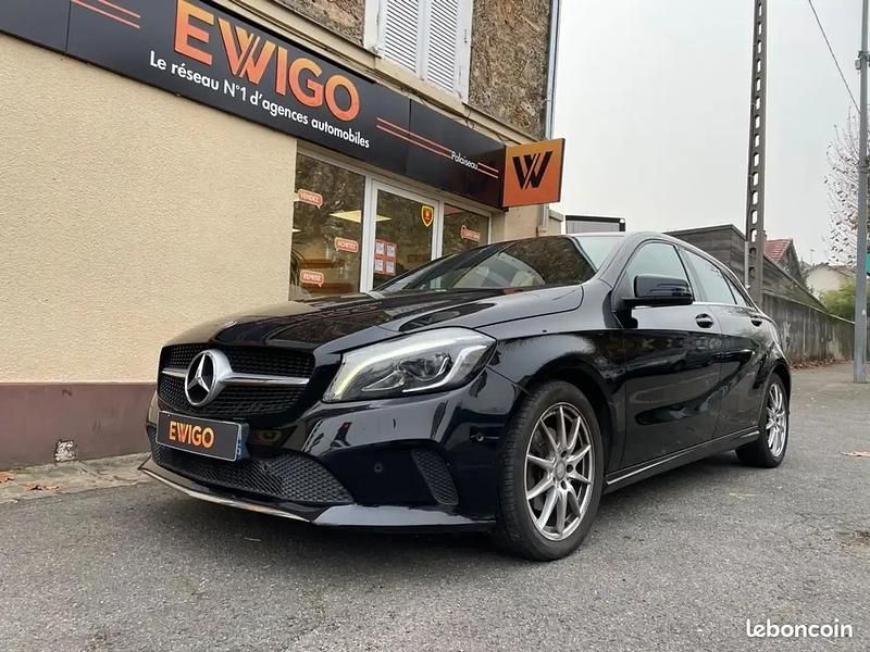 Noir Occasion 2017 Mercedes A180 Berline | 18 490 € (Bon prix) - Image 1/4