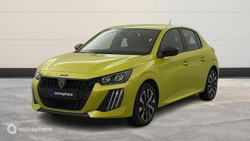 Jaune Occasion 2024 Peugeot 208 Active Citadine | 15 499 € (Prix juste) - Image 1/4