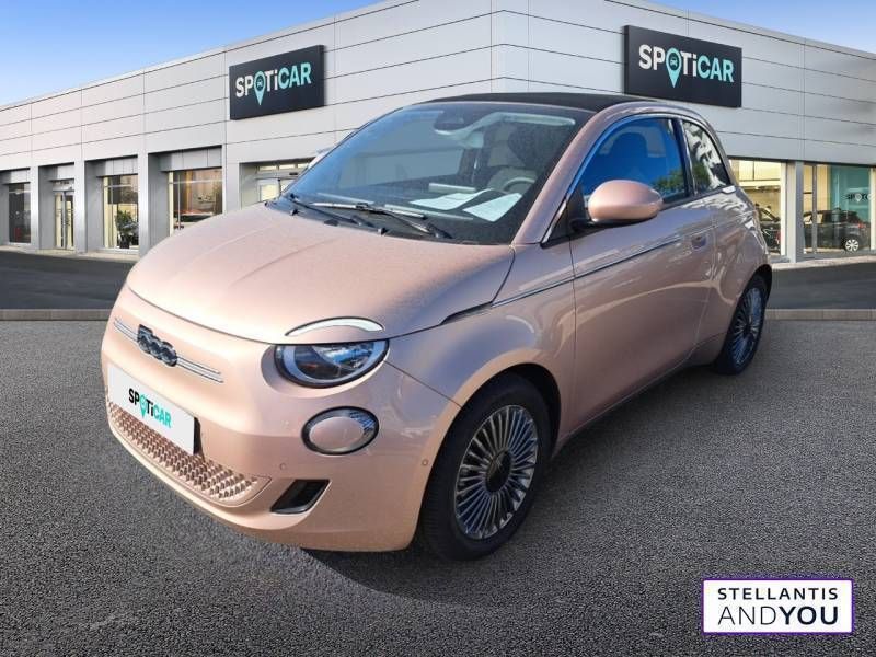 Rouge Utilisé 2023 Fiat 500e Cabriolet | 23 990 € (Prix assez cher) - Image 1/4