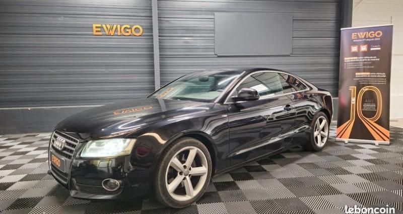 Noir Utilisé 2009 Audi A5 S-Line Coupé | 9 990 € (Prix juste) - Image 1/4