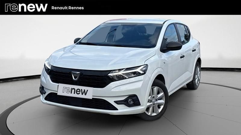 Blanc Occasion 2021 Dacia Sandero Essentiel Citadine | 9 490 € (Super prix) - Image 1/4