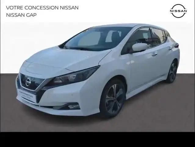 Blanc Utilisé 2021 Nissan Leaf N-Connecta Citadine | 13 480 € (Bon prix) - Image 1/4