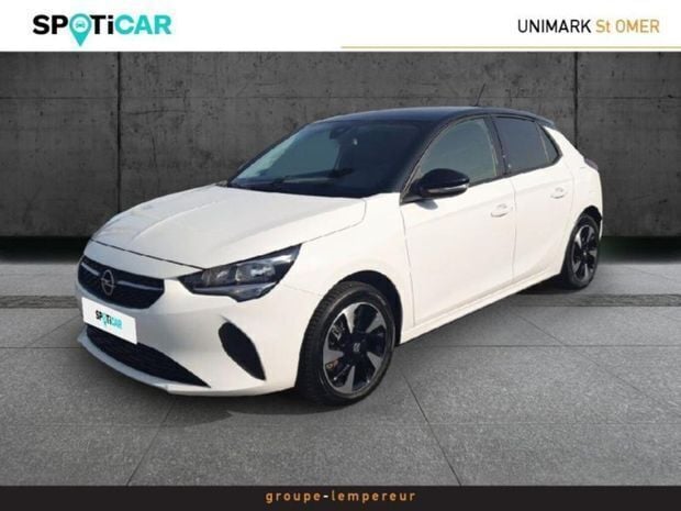 Blanc Utilisé 2023 Opel Corsa-e Edition Citadine | 18 480 € (Prix juste) - Image 1/4