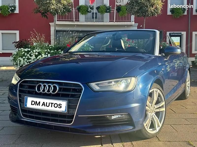 Bleu Utilisé 2015 Audi A3 Cabriolet S-Line Cabriolet | 12 990 € - Image 1/4