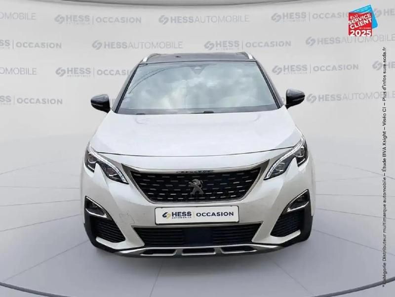 Noir Utilisé 2019 Peugeot 3008 GT-line SUV | 15 499 € (Prix juste) - Image 1/4