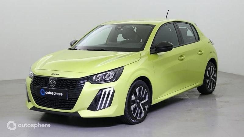 Blanc Utilisé 2024 Peugeot 208 Active Citadine | 15 499 € (Prix juste) - Image 1/4