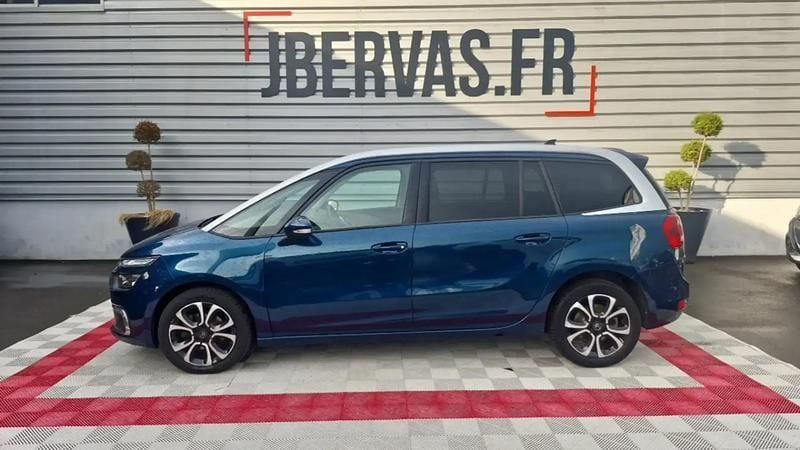 Bleu Utilisé 2020 Citroën C4 SpaceTourer Shine Monospace | 16 599 € (Prix juste) - Image 1/4