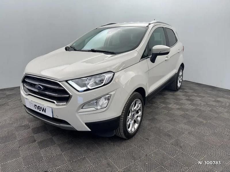 Beige Utilisé 2020 Ford Ecosport Titanium SUV | 14 490 € (Prix juste) - Image 1/4