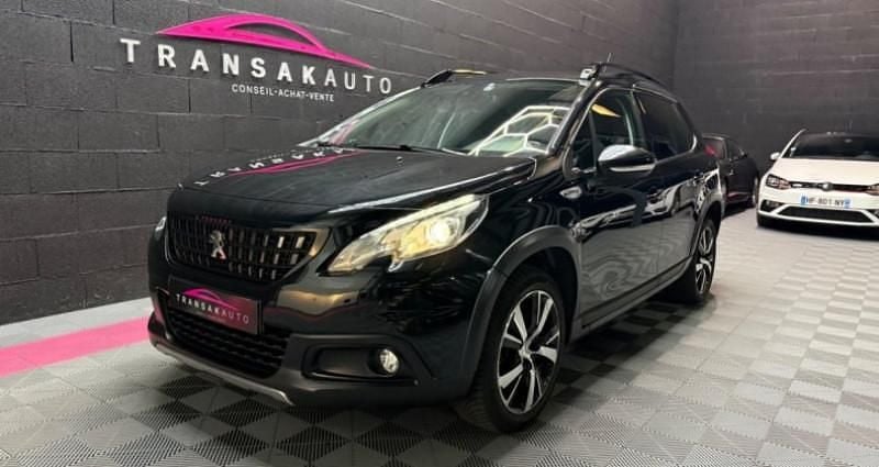 Noir Occasion 2018 Peugeot 2008 GT-line SUV | 8 490 € (Super prix) - Image 1/4