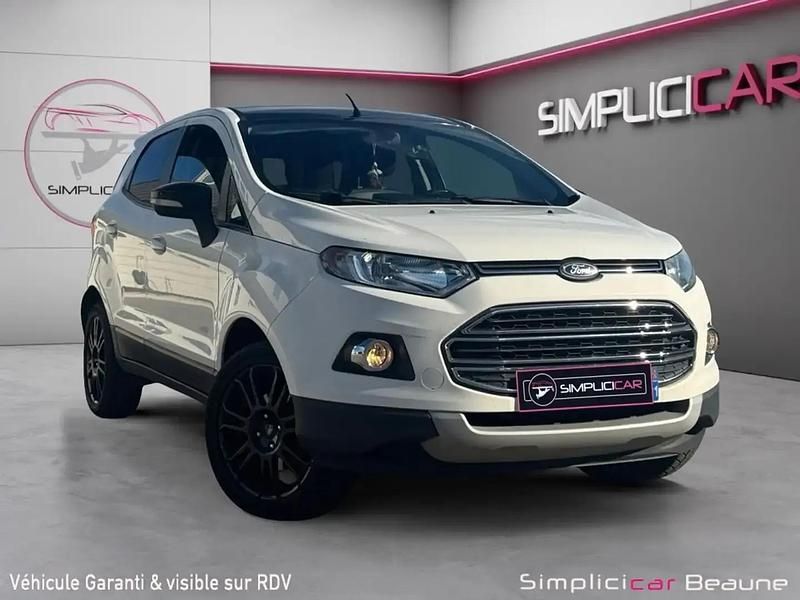 Blanc Utilisé 2017 Ford Ecosport Titanium SUV | 10 990 € (Prix juste) - Image 1/4