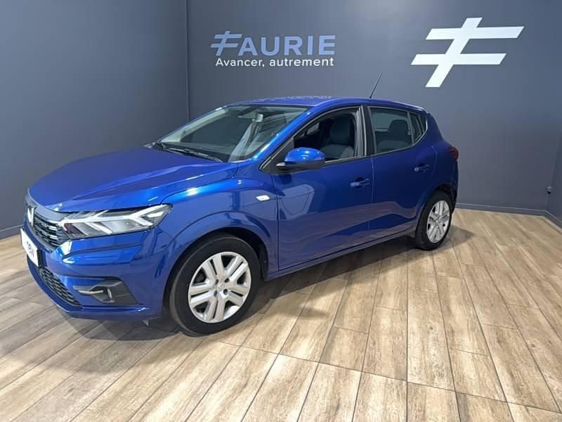 Occasion Dacia Sandero Comfort 2021 Bleu Citadine