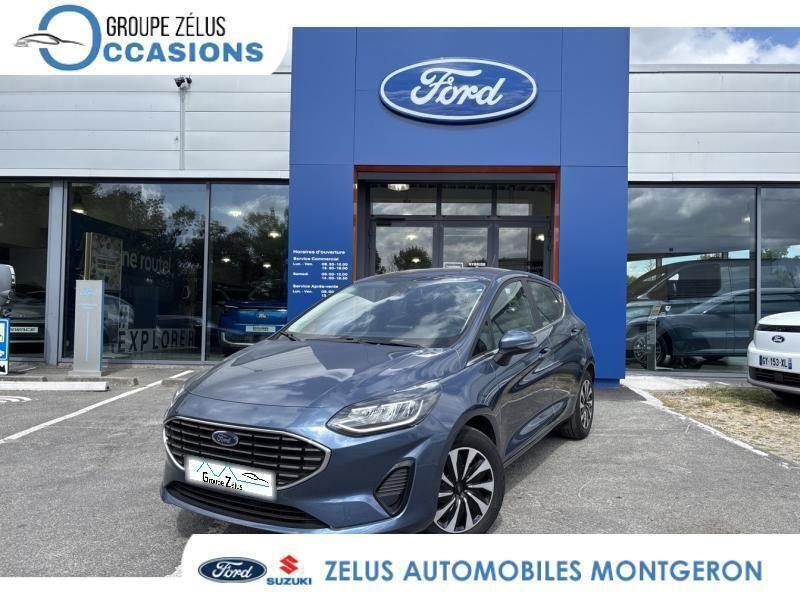 Bleu Utilisé 2022 Ford Fiesta Business Edition Citadine | 15 990 € (Prix juste) - Image 1/3