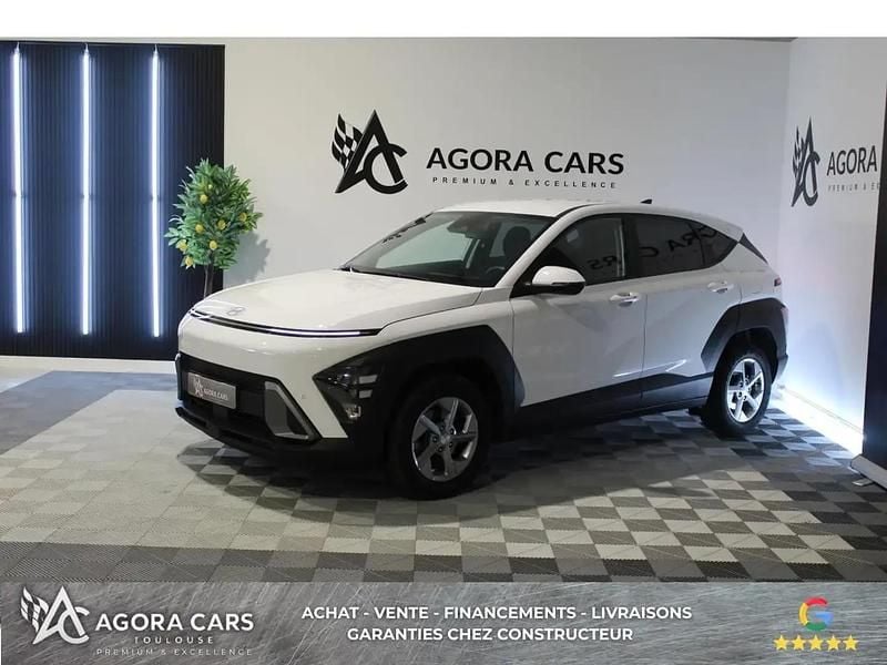 Blanc Occasion 2023 Hyundai Kona SUV | 21 990 € (Bon prix) - Image 1/4