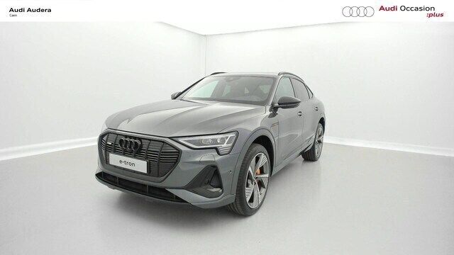 Gris daytona nacré Utilisé 2022 Audi e-tron Sportback S-Line SUV | 49 900 € (Prix assez cher) - Image 1/4