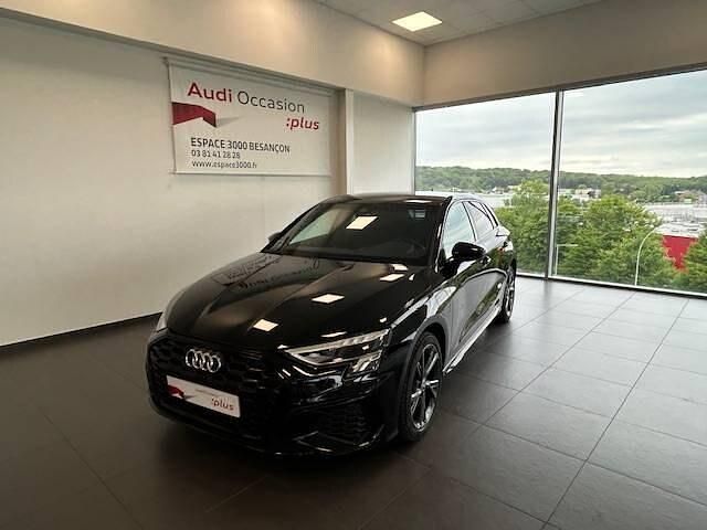 Noir mythe métallisé Occasion 2022 Audi A3 Sportback e-tron Competition Citadine | 29 990 € (Prix juste) - Image 1/4
