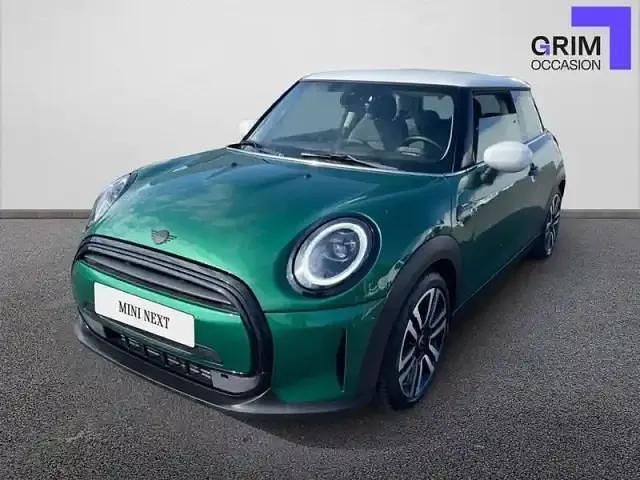 British racing green iv metallic Utilisé 2023 Mini Cooper Hatch Citadine | 25 900 € (Prix juste) - Image 1/4