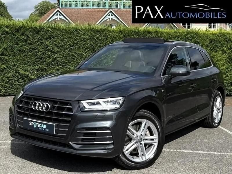 Gris Utilisé 2020 Audi Q5 S-Line SUV | 42 900 € (Prix juste) - Image 1/4