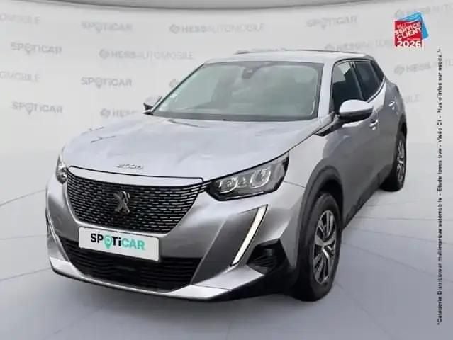 Gris Occasion 2021 Peugeot e-2008 Business-Line SUV | 14 299 € (Bon prix) - Image 1/4