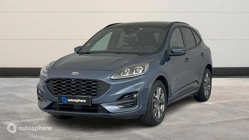 Bleu Occasion 2022 Ford Kuga ST-Line X SUV | 24 999 € (Prix juste) - Image 1/4