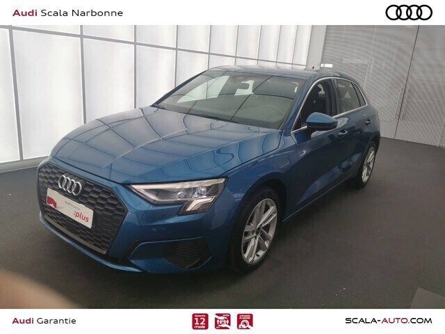Bleu atoll métallisé Utilisé 2022 Audi A3 Business | 23 900 € (Prix juste) - Image 1/4