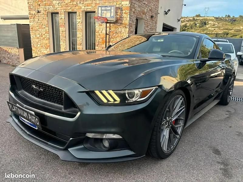 Gris Utilisé 2015 Ford Mustang GT Fastback Coupé | 39 990 € (Prix cher) - Image 1/4