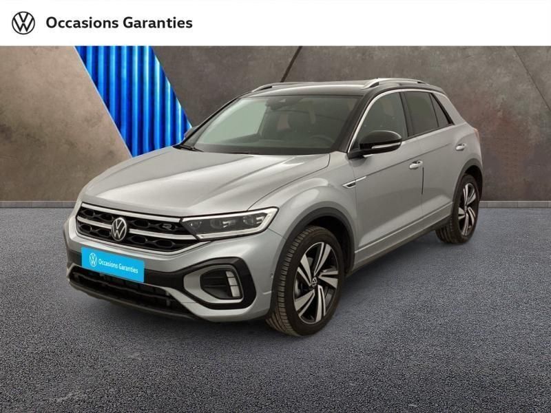 Gris pyrite métallisée/toit noir Utilisé 2023 VW T-Roc R-line SUV | 31 490 € (Prix juste) - Image 1/4