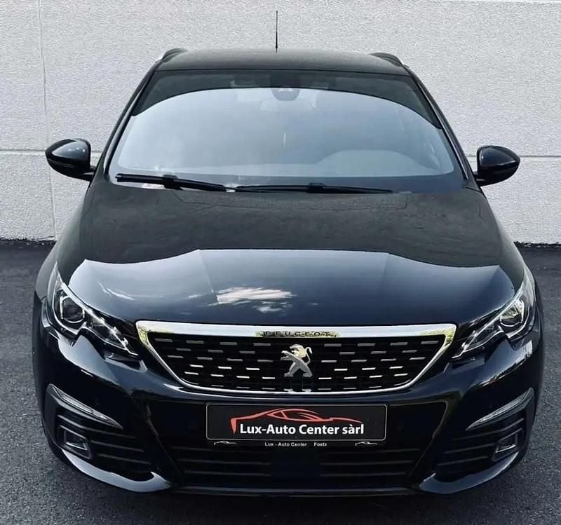 Noir Utilisé 2020 Peugeot 308 GT-line Break | 13 900 € (Super prix) - Image 1/4