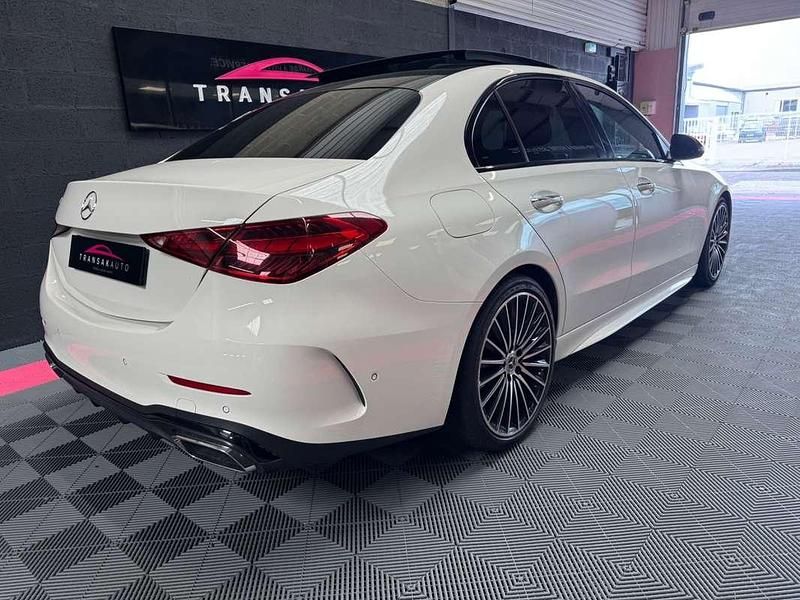 Occasion Mercedes C220 AMG line 200 ch (147 kW) 2021 Blanc Berline