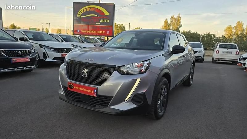 Gris Utilisé 2022 Peugeot 2008 Active SUV | 12 890 € (Prix juste) - Image 1/4