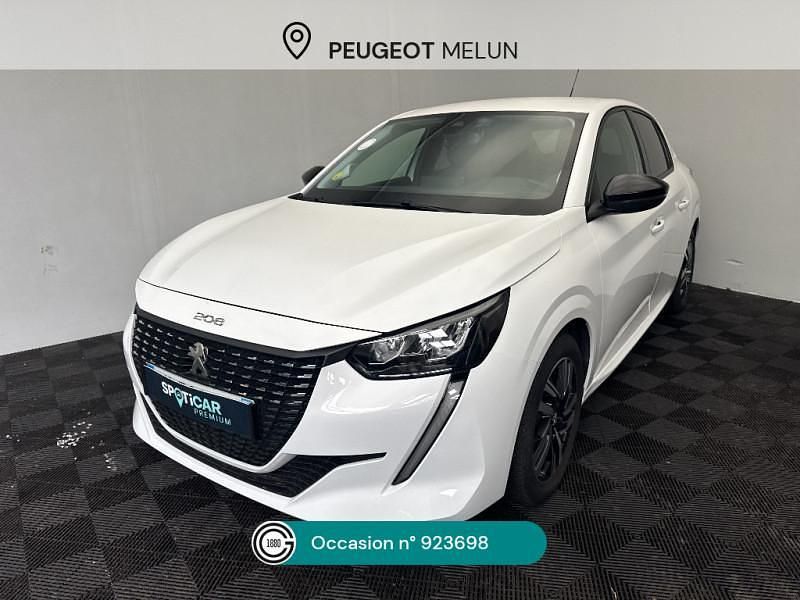Blanc Utilisé 2022 Peugeot 208 Allure Citadine | 12 480 € (Bon prix) - Image 1/4