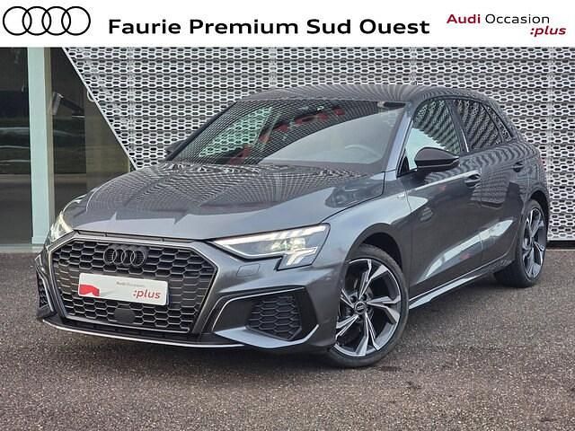 Gris daytona nacré Occasion 2022 Audi A3 S-Line | 29 290 € (Prix juste) - Image 1/4